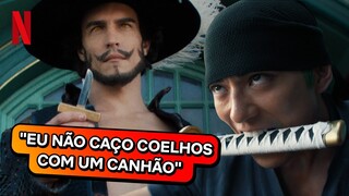 Zoro VS Mihawk | ONE PIECE: A Série | Netflix Brasil