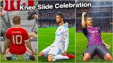 Knee Slide Celebrations From PES 2005 to 2023