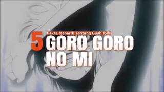 5 Fakta Menarik Tentang GORO GORO NO MI | Buah Iblis God Enel 🔥