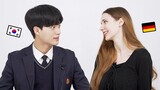 Western VS Asian, Physical Touch that will make you fall in LOVE (Korean and German Teens Reaction)😍