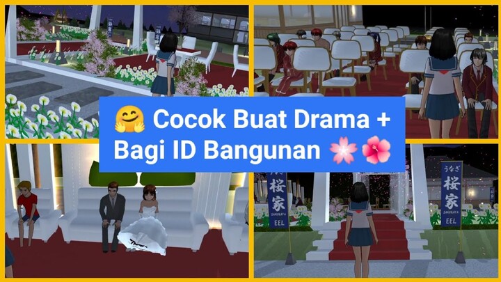 Bangunan Yg cocok Buat Drama Nikah - Id bangunan Sakura school simulator