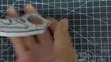 [Model Kertas] Claw Knife, ini model paling hemat kertas yang pernah saya buat