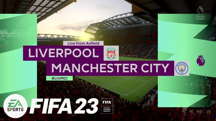 FIFA 23 - Liverpool vs  Manchester City @ Anfield #fifa23 #gameplay #blackweps #liverpoolvscity