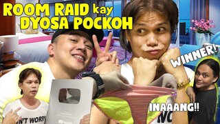 DYOSA POCKOH NAPA-INAANG SA BIGLAANG ROOM RAID | Ang saya, sobra!