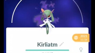 Pokémon GO-Evolving Shadow Kirlia