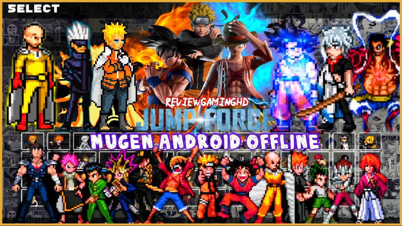 Download JUMP FORCE Mugen Android 2022 | FULL 230 KARAKTER - BiliBili