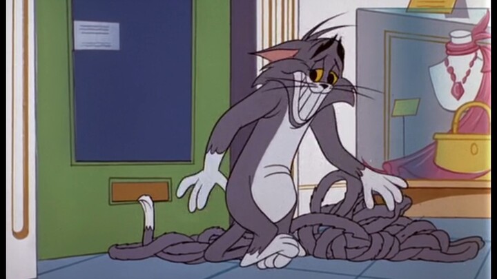 มาเปลี่ยนสไตล์และไปต่อกับฉากฮาๆ ใน Tom and Jerry (เวอร์ชั่น Chuck Jones) กันดีกว่า