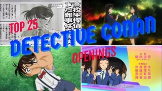 Best 25 Detective Conan Openings