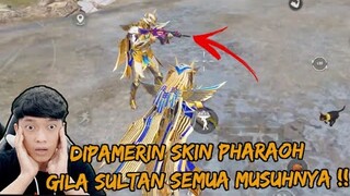 DIPAMERIN SKIN PHARAOH LEVEL 7 MAX , NGERI MATCH SCRIM INI MUSUHNYA SULTAN SEMUA !! - PUBG MOBILE