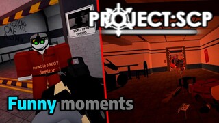 The Project: SCP Funny Moments(1)(Roblox Project: SCP)