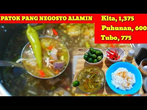 PAPAITAN | PATOK PANG NEGOSYO SECRET RECIPE STEP BY STEP ALAMIN