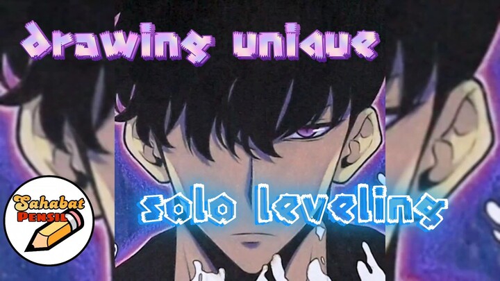 drawing unique solo leveling