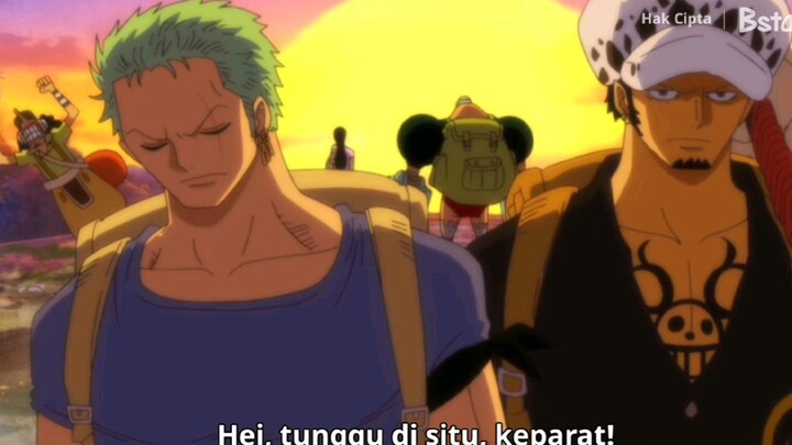 zoro sama law udah kayak kembar aja🤣