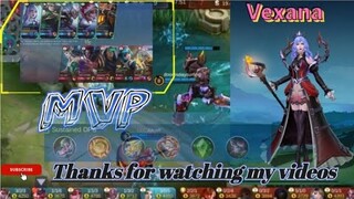 Vexana revamp Ultimate mage 2022  ~MLBB|Rise of Necrokeep |MVP|Victory|