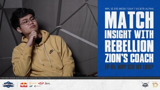 REBELLION ZION VS BIGETRON ALPHA: WHY DID WE LOSE