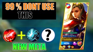 TRY THIS ITEM FOR JUNGLE BENEDETTA INSANE DAMAGE | BEST BENEDETTA BUILD 2022 | MOBILE LEGENDS