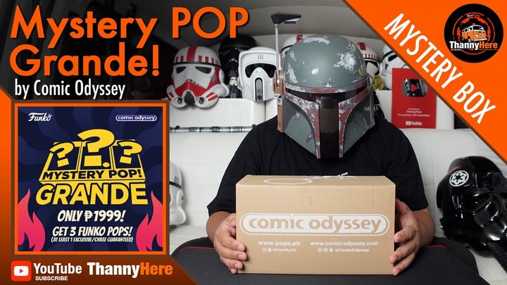 Unboxing Funko Pop Mystery Box Pop Grande from Comic Odyssey Hot Topic Exclusive