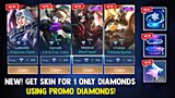 NEW! GET ALL SKIN FOR ONLY 1 DIAMONDS AND EPIC RECALL + PROMO DIAMONDS! | MOBILE LEGENDS 2023