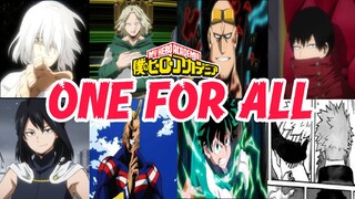 SEMUA PENGGUNA QUIRK ONE FOR ALL | My Hero Academia