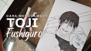 Cara Menggambar Toji yang Mudah