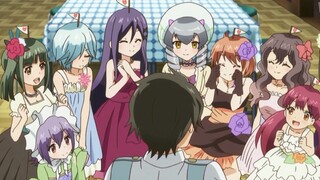 What to do when you are surrounded by girls? Sometimes it is too difficult to be the male protagonis