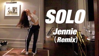 翻跳首发! JENNIE-SOLO (REMIX) 扒了两天舞 看看就好系列