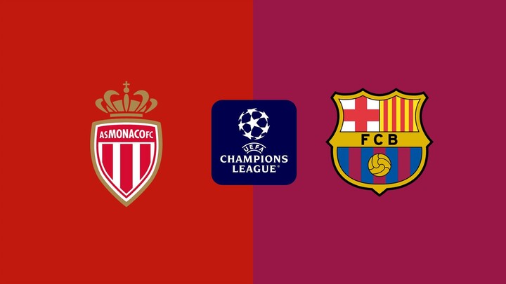 Monaco vs Barcelona 1st Half Full Match Ucl 2024