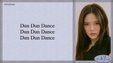OH MY GIRL - Dun Dun Dance (Easy Lyrics)