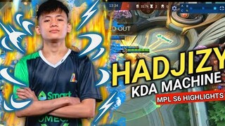 🔥HADJIZY THE KDA MACHINE MPL S6 HIGHLIGHTS