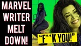 She-Hulk writer has massive MELTDOWN! Calls it the greatest MCU show yet! ATTACKS Marvel fans!