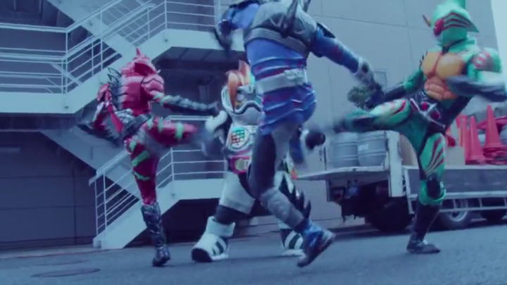 【1080p/Kamen Rider Amazons/EA】Can’t beat all three dumplings?