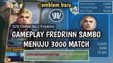 Gue Mencoba Fredrinn Untuk Ke 3000 Kalinya (Solo Rank) Glory! - Mobile Legends!