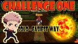 LVL 80 THE CURSE ONE BEATING CHALLENGE 1 SOLO NORMAL MODE (EASIEST WAY) - ALL STAR TOWER DEFENSE