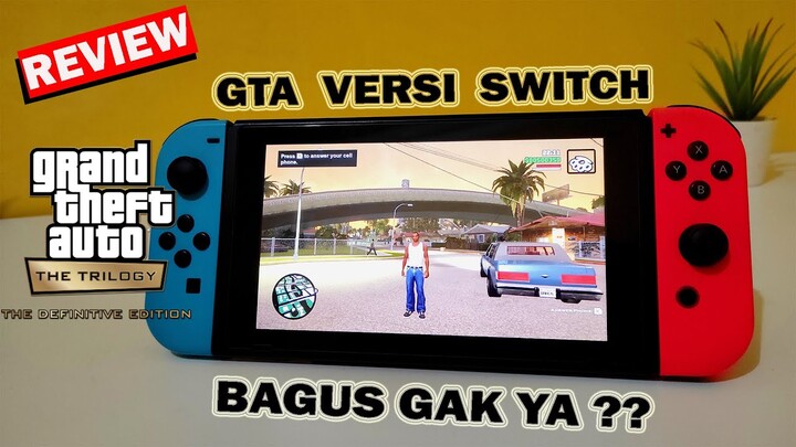 [Review] GTA Trilogy Nintendo Switch | Yakin Mau Beli ?? Tonton Dulu Deh
