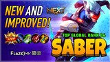 New and Improved! Saber Best Build 2020 Gameplay | Diamond Giveaway Mobile Legends