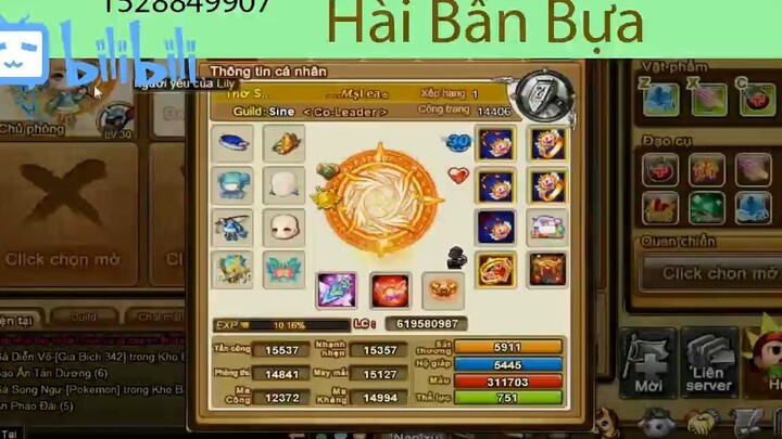 Chiến thần cùng team Top 1 liên sever #gunny