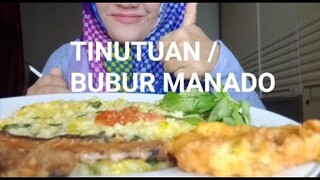 ASMR BUBUR TINUTUAN || MAKANAN KHAS MANADO