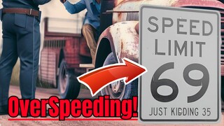 Police Caught an old Man OverSpeeding!