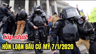 HỖN LOẠN BẦU CỬ MỸ 7/1: Đặc nhiệm SWAT của FBI trang bị hạng nặng, thiết lập trật tự