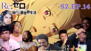 BACK TO PAIN | RE ZERO SEASON 2 EPISODE 14 BEST REACTION COMPILATION