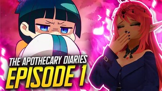 SHE IS AMAZING!! | The Apothecary Diaries Ep 1 Reaction