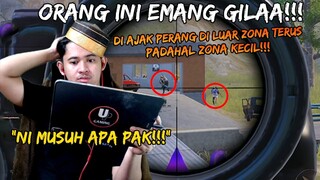 INI MUSUH EMANG GILA!!! NGAJAK PERANG TERUS WALAUPUN ZONA SUDAH KECIL!!! | PUBG Mobile