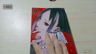 Unboxing my Kaguya-sama: Love is war manga ft. my current manga collection