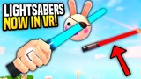 Roblox VR Hands - NEW Lightsabers Update (Funny Moments)