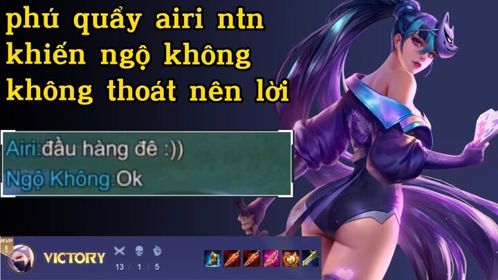 Phú invisible - Tôi Quẩy Airi Trên Rank Chiến Tướng Khiến Ngộ Không Khóc Thét.