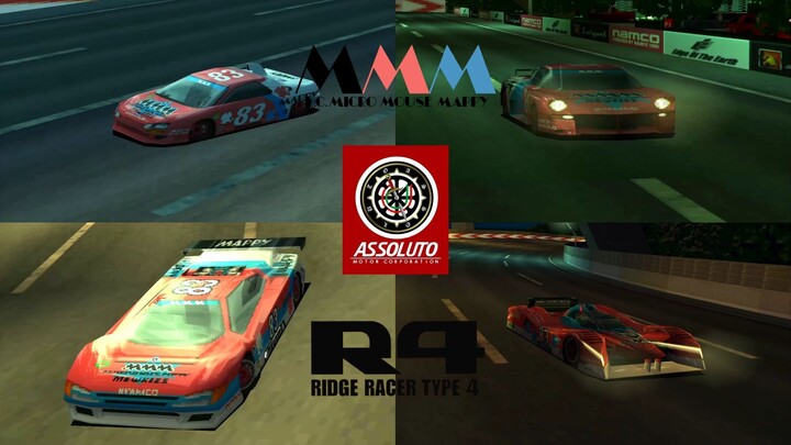 R4 Ridge Racer Type 4 - MMM Assoluto Grand Prix Longplay & Ending