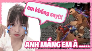 [Free Fire] Yến Nhi Gaming Giả Vờ Say Troll Người Yêu Và Cái Kết... | Yến Nhi Gaming