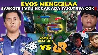 SAYKOTS AMBIL CAKRA R7 X ANTIMAGE ‼️ COMBO FERXIC DAN SAYKOTS MEMBANTAI RRQ - EVOS VS RRQ GAME 2