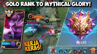 Beginilah Susahnya Main Chou Damage Menuju Rank Mythical Glory Bintang 50!! KERAS KERAS COY🥵