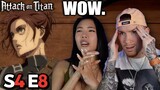 Dam...A Lot To Take In | Attack on Titan Reaction S4 Ep 8